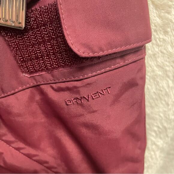 The North Face women’s insulated Freedom snow pants burgundy medium - Picture 11 of 14